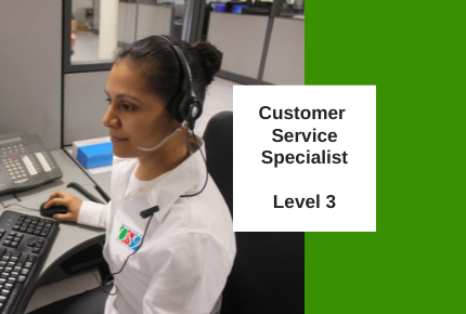 Customer Service Specialist Level 3